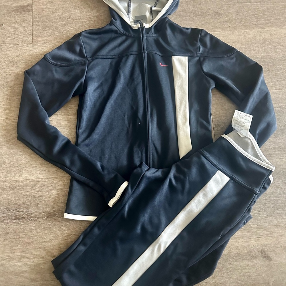 Nike Black and White Women's Flare Pants